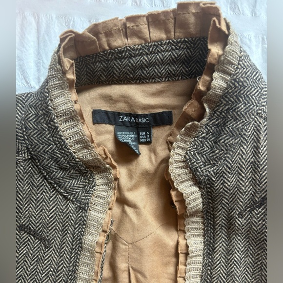 Zara Wool Blend Blazer - Picture 2 of 5